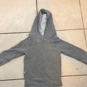 Gray Hooded Sweatshirt